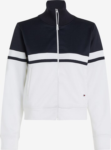 TOMMY HILFIGER Zip-Up Hoodie in Blue: front