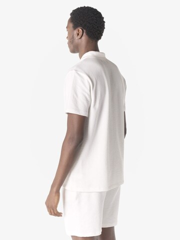 KOROSHI Poloshirt in Weiß