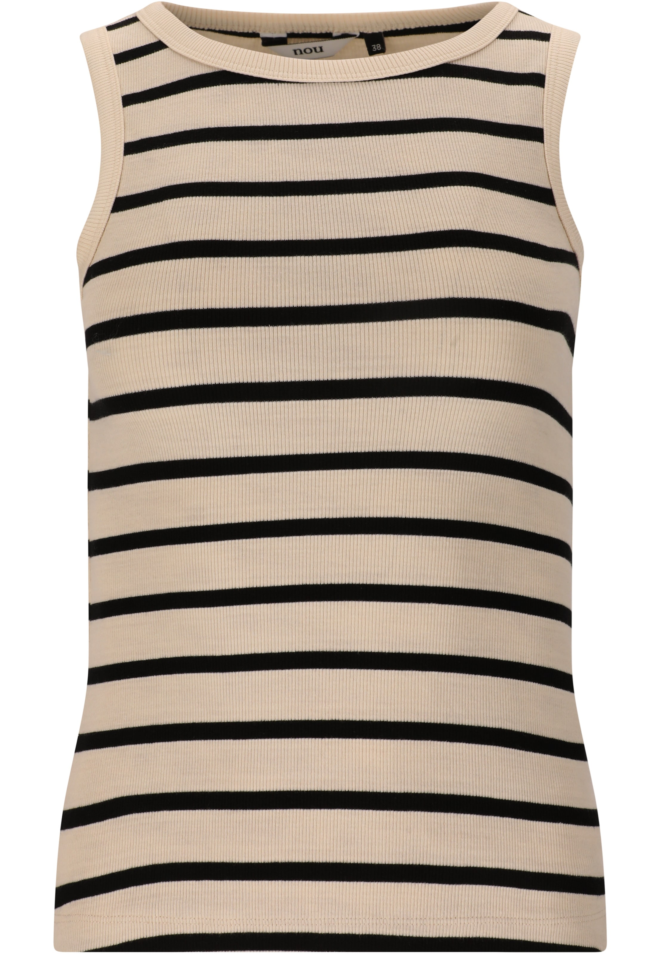 NOU Sporttop 'Ranya' in Beige: voorkant