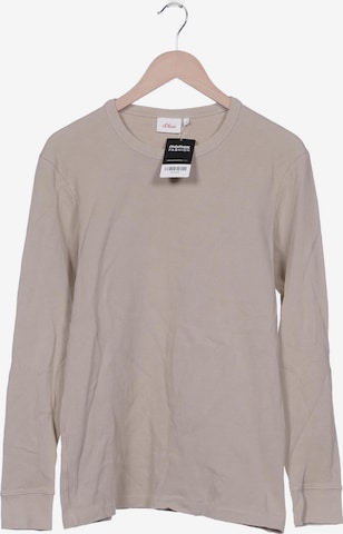 s.Oliver Shirt in L in Beige: front