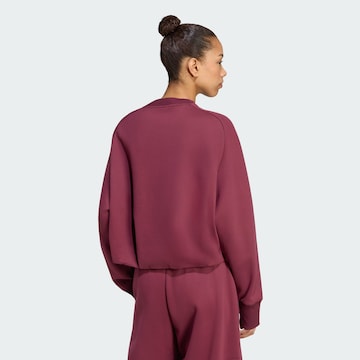 ADIDAS SPORTSWEAR Sportovní mikina 'Soft Lux' – červená