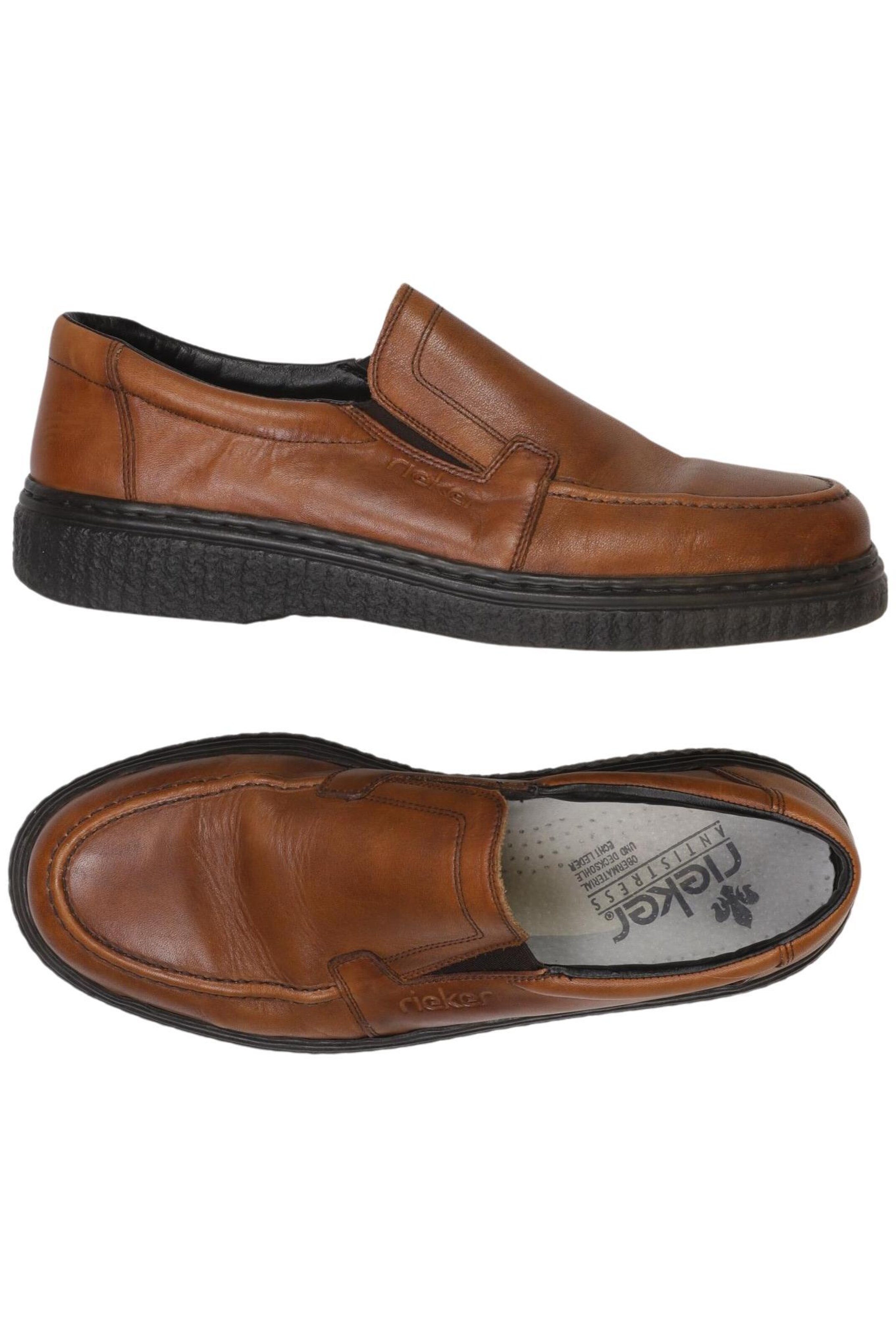 Rieker Flats & Loafers in 42 in Brown: front