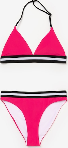 Gulliver Triangle Bikini in Red: front