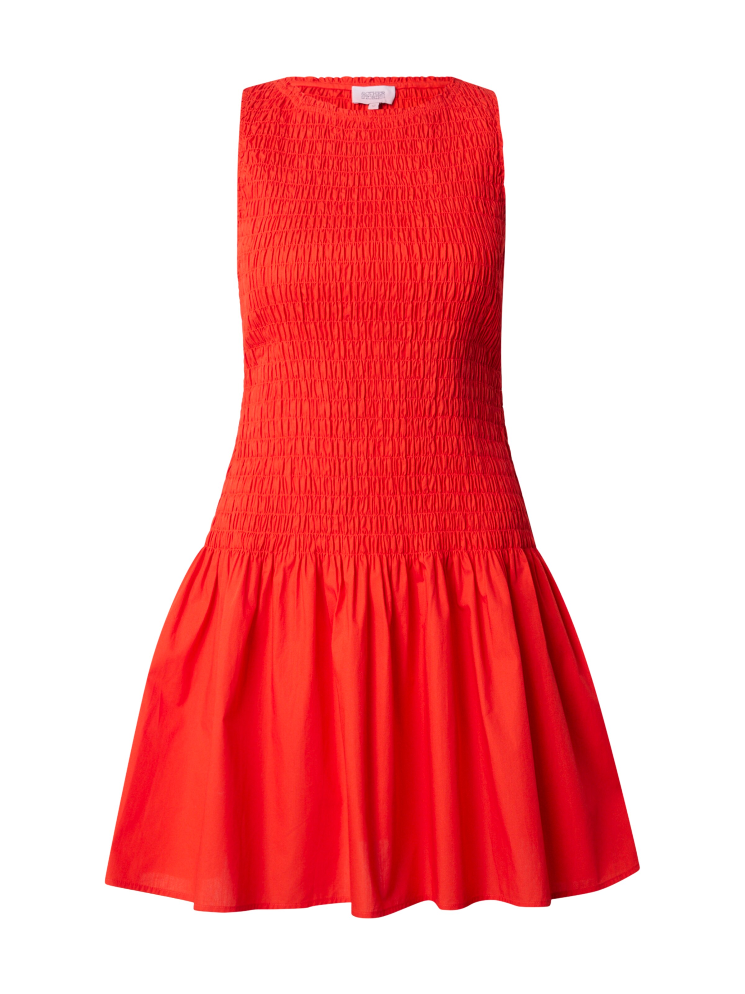 & Other Stories Robe d’été en 34 en rouge orangé, Vue avec produit