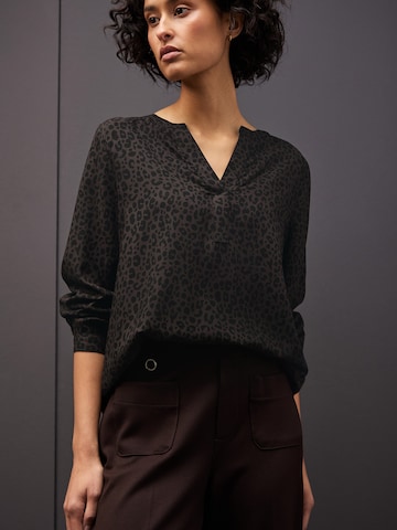 STREET ONE Blouse in Brown: front
