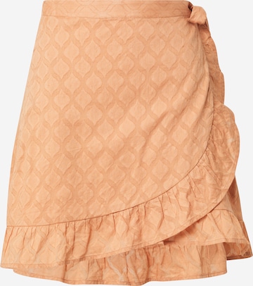 PIECES Skirt 'TANNA' in Orange: front