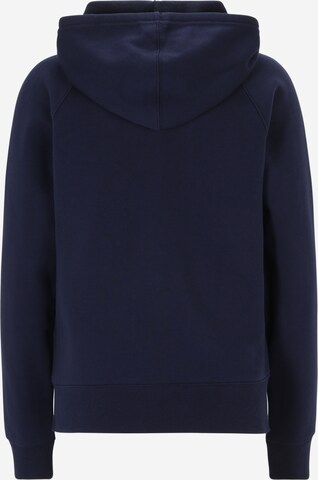 Gap Tall Zip-Up Hoodie 'HERITAGE' in Blue