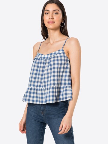 Top di GAP in blu: frontale