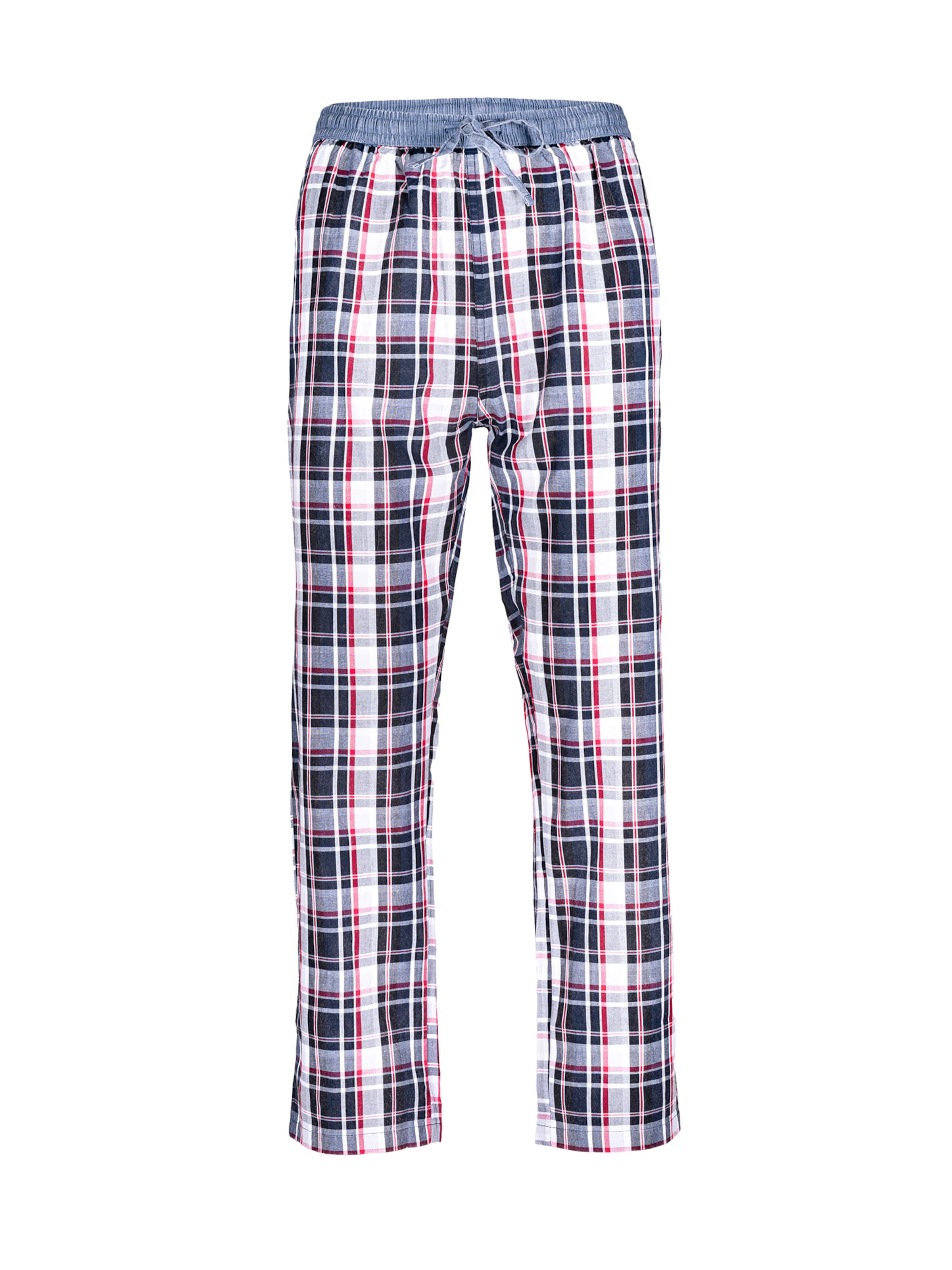 Luca David Pajama pants 'Olden Glory' in Blue: front