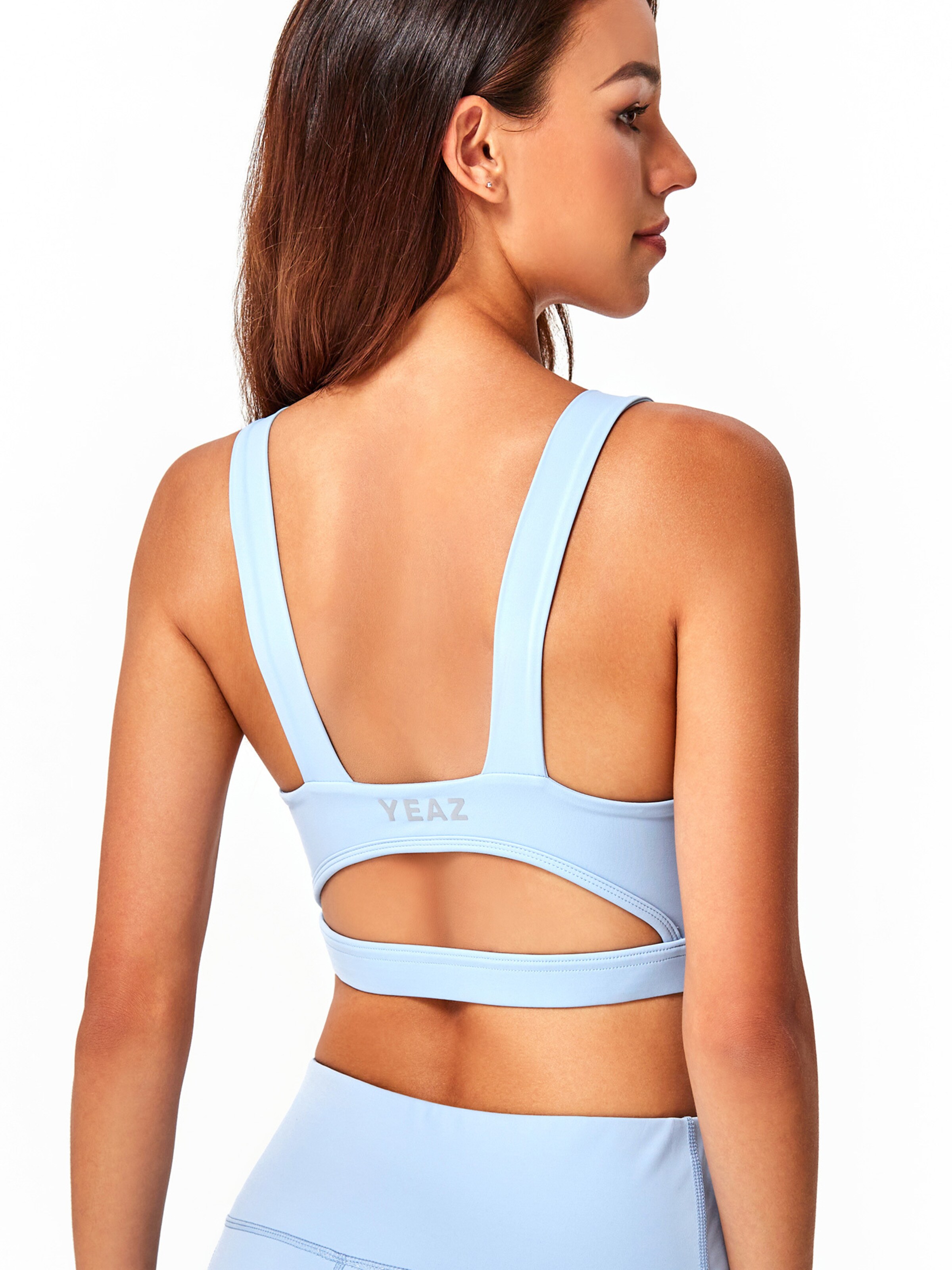 YEAZ Спортивный топ 'Cherie' в Синий