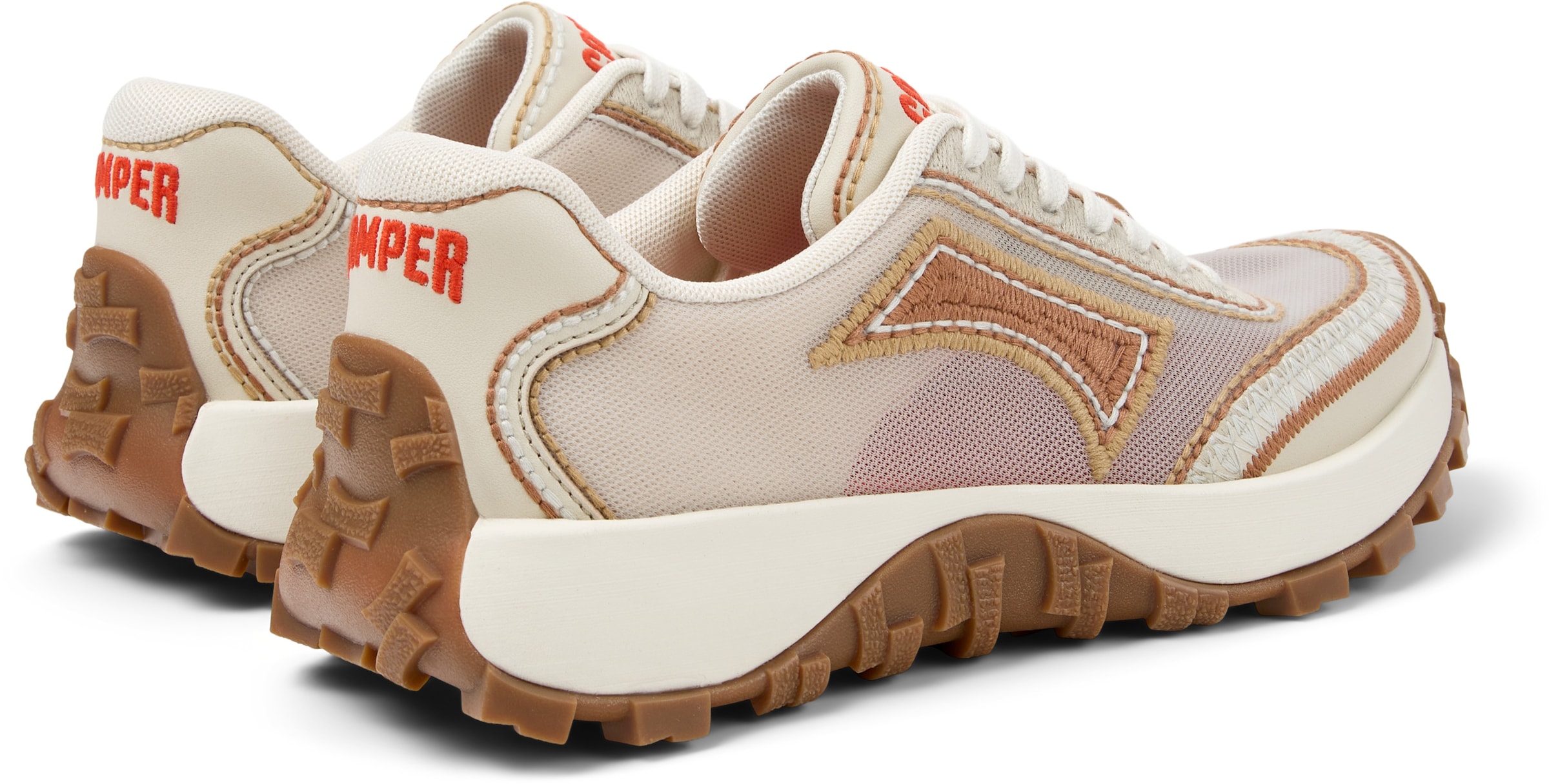 Sneaker bassa 'Drift Trail Twins' di CAMPER in beige