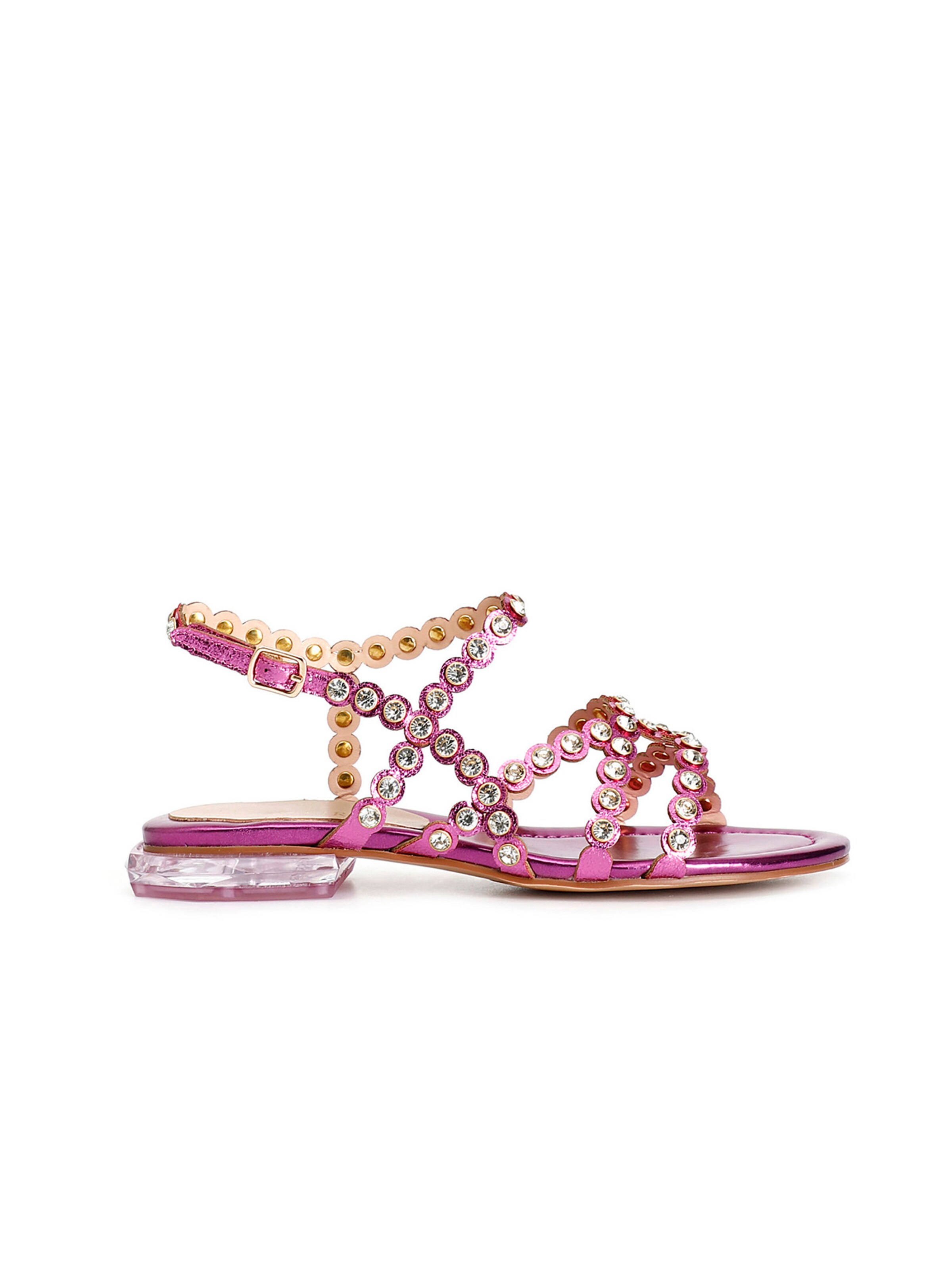 Sandalo con cinturino di CAFè NOIR in rosa