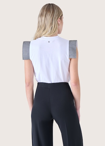 Haut 'Tupac' Camomilla en blanc