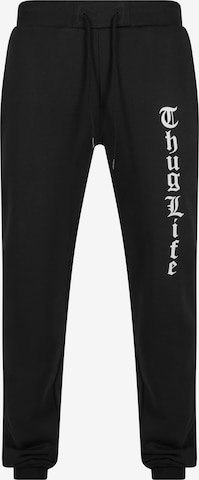 Tapered Pantaloni 'Hit The Streets' di Thug Life in nero: frontale