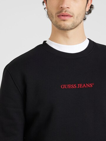 Sweat-shirt GUESS JEANS en noir