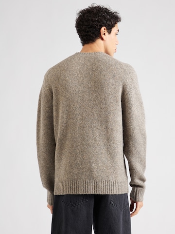 Pull-over 'FUZZY PERFECT' Abercrombie & Fitch en beige