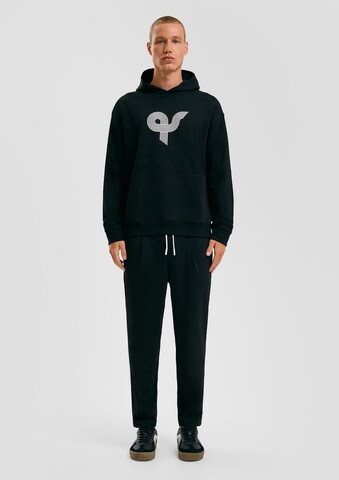 Sweat-shirt QS en noir