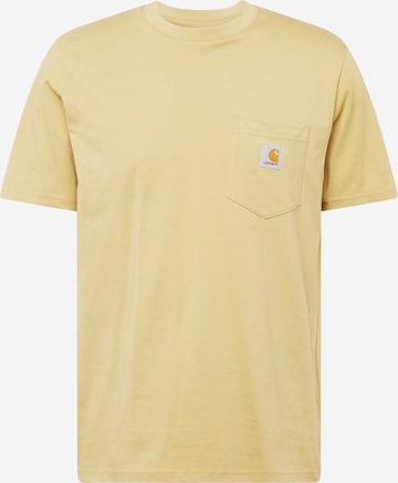 Carhartt WIP Shirt in Geel: voorkant