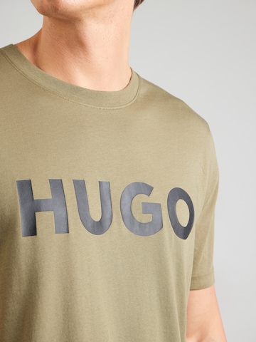 HUGO Tričko 'Dulivio' - Zelená
