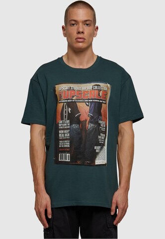 T-Shirt 'Upscale Magazine' MT Upscale en vert : devant