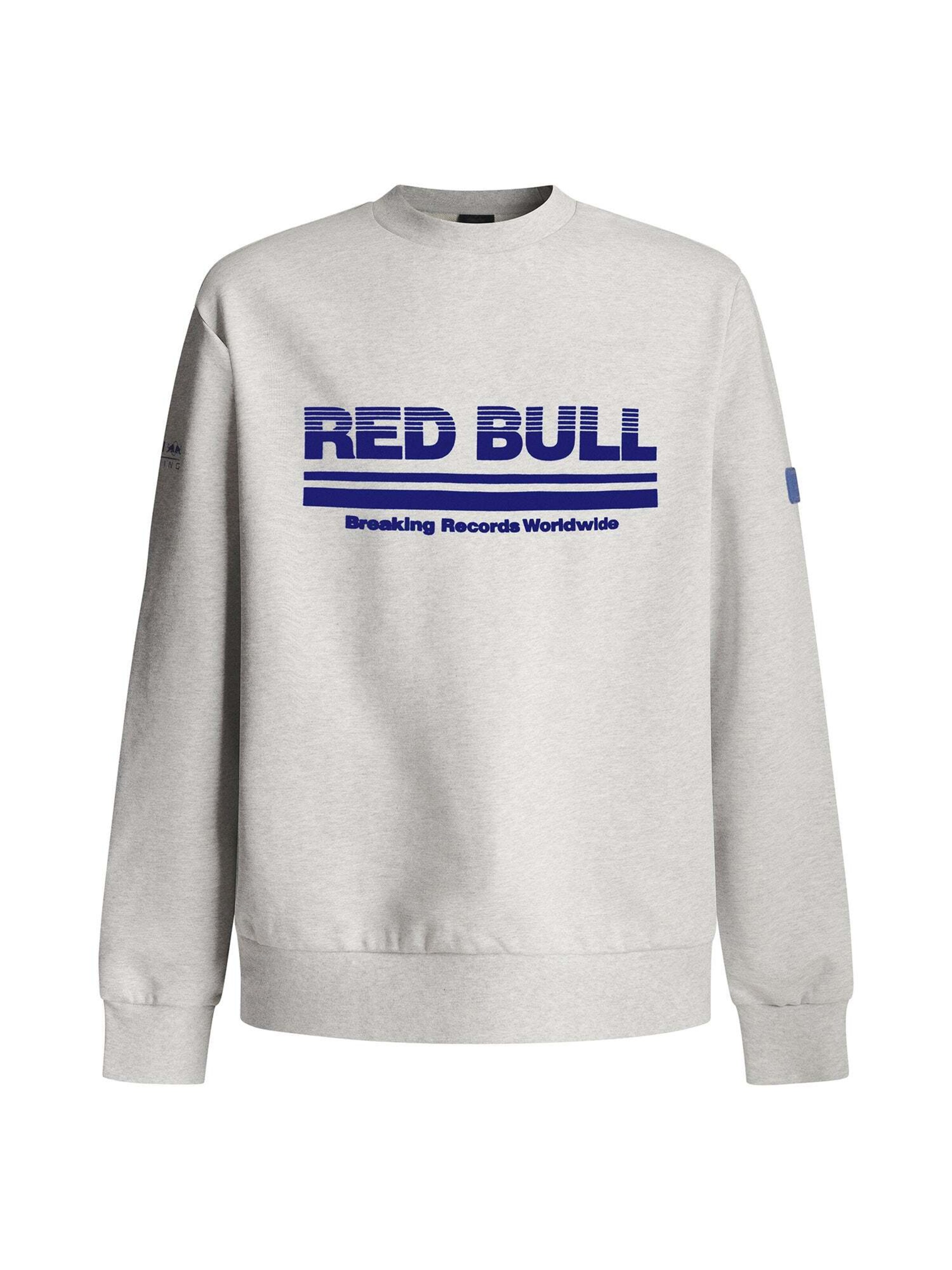 Felpa 'Dynamic Fade Crew' di Red Bull Racing x Pepe Jeans in grigio: frontale