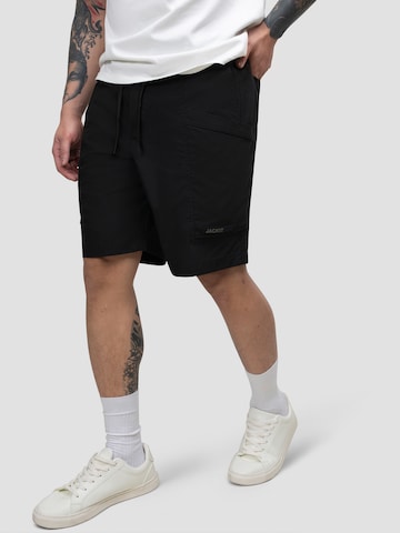 JACK1T Regular Pants 'Jupiter' in Black: front