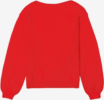 GARCIA Sweter w kolorze czerwony: przód