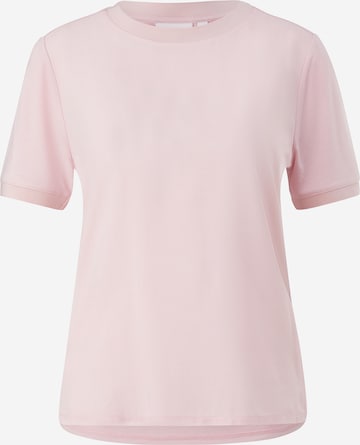 T-shirt comma casual identity en rose : devant