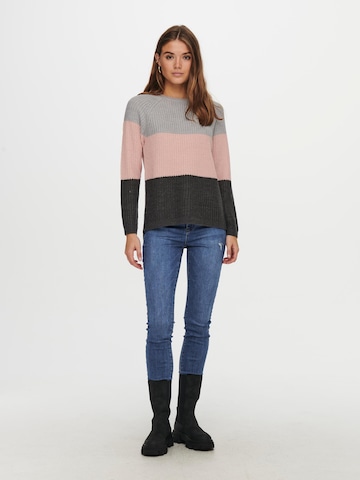 ONLY Pullover 'MANTANNA' in Grau