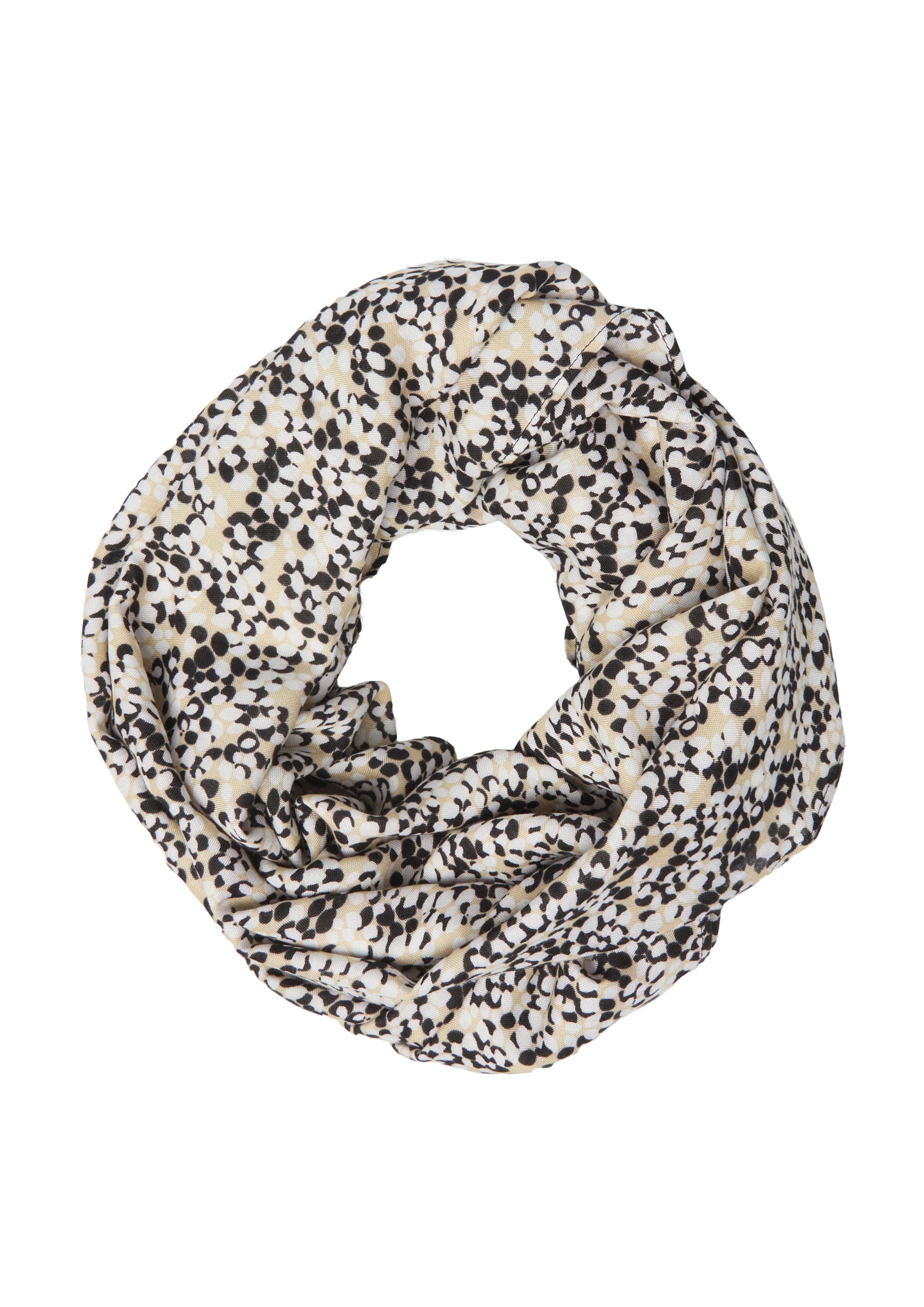 Écharpe tube s.Oliver en noir : devant