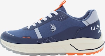 U.S. POLO ASSN. Sneakers laag 'Seth012' in Blauw: voorkant