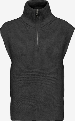 ONLY Пуловер 'Tia' в сиво: отпред