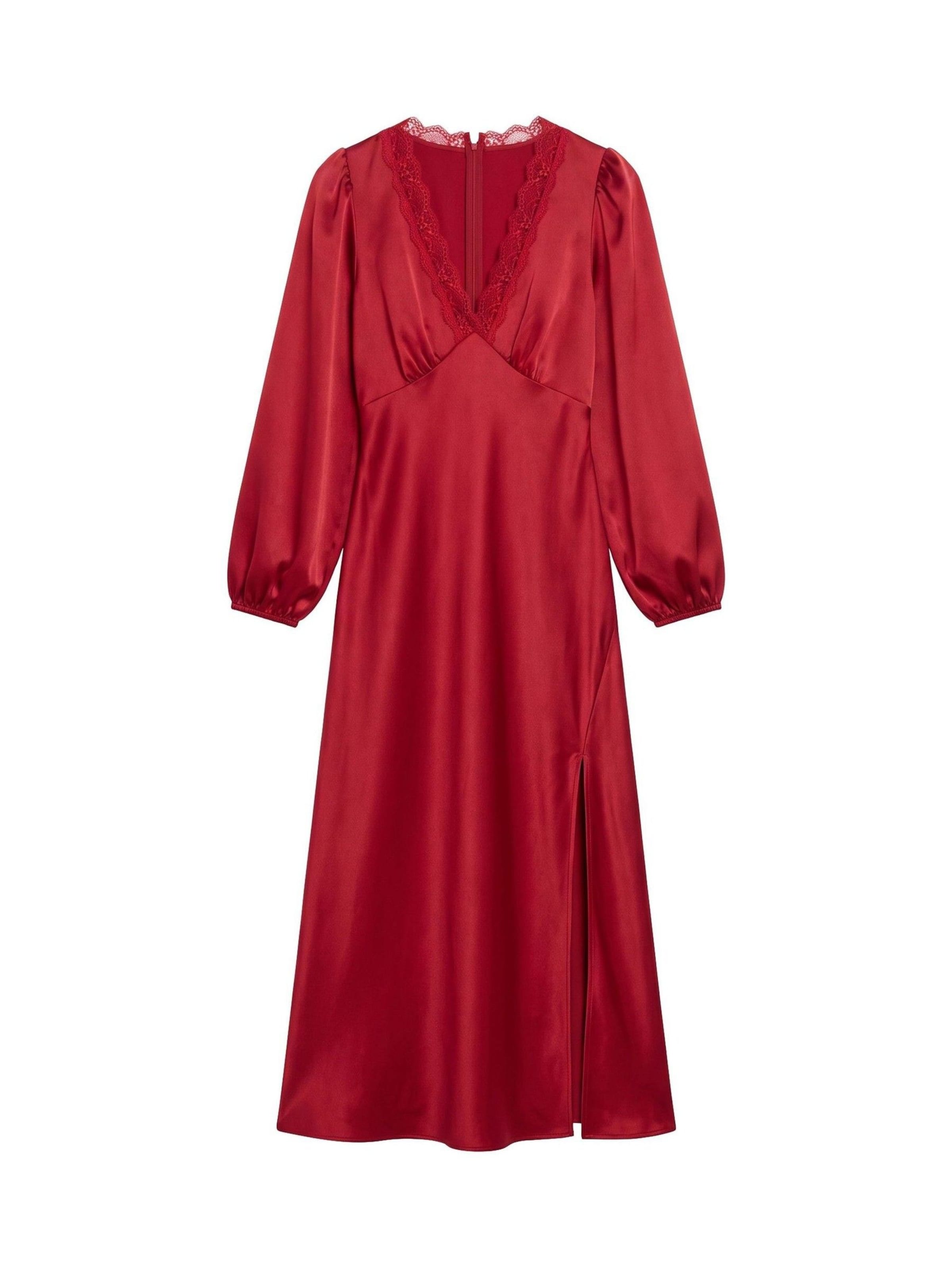 Friends Like These Kleid in Rot: Vorderseite