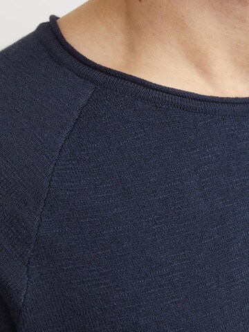 JACK & JONES Pullover in Blau