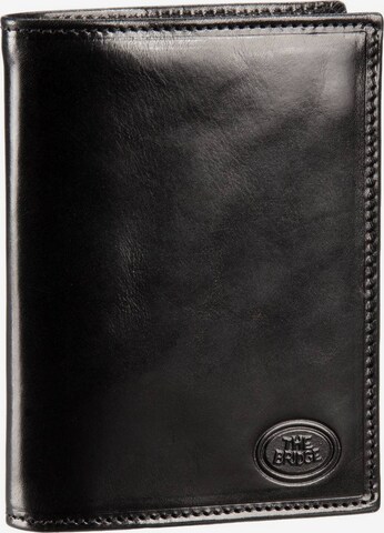 The Bridge Wallet 'Story Uomo' in Black: front