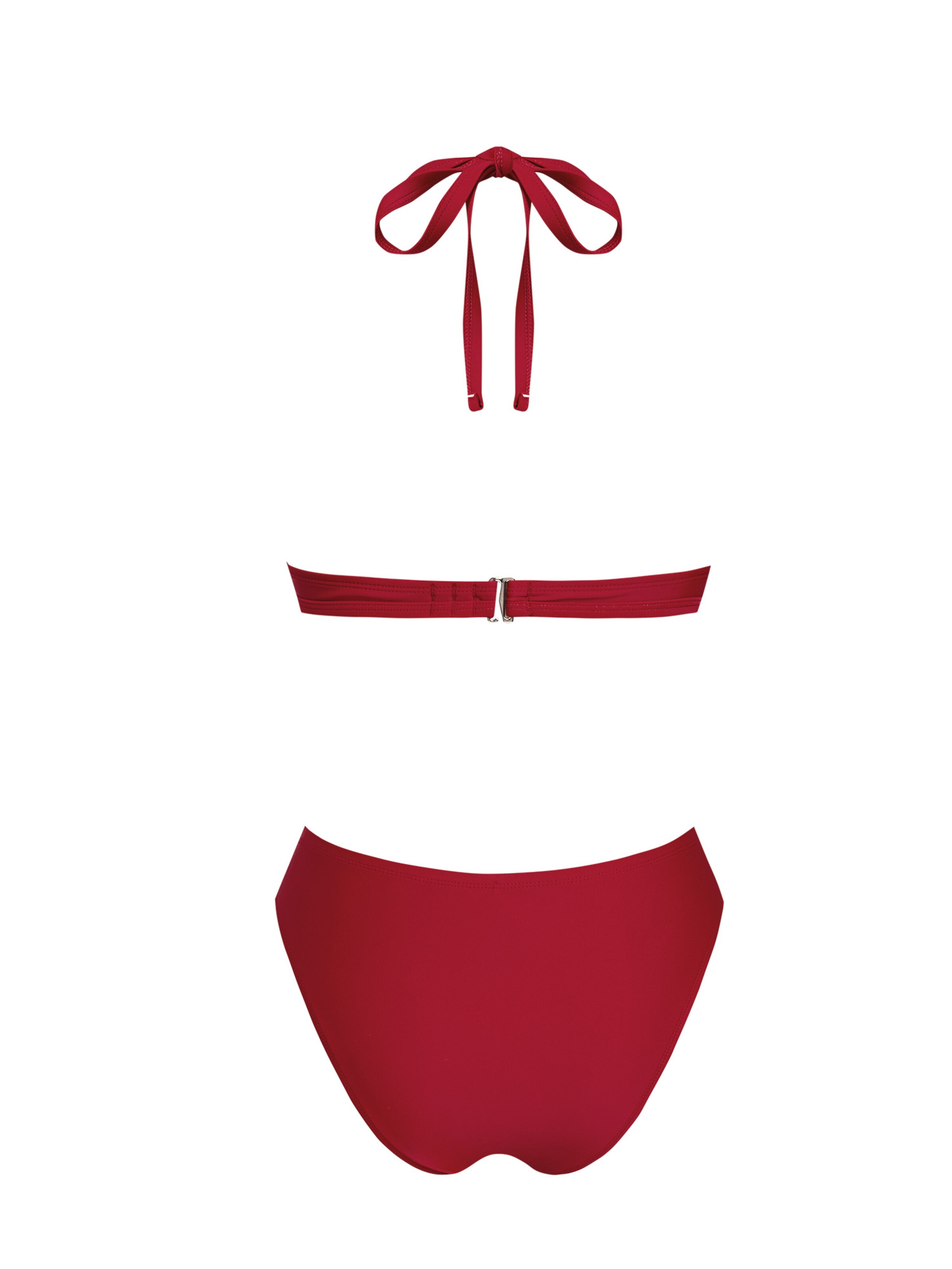 Cupshe Triangle Bikini 'DAA12C5D023EE' in Red