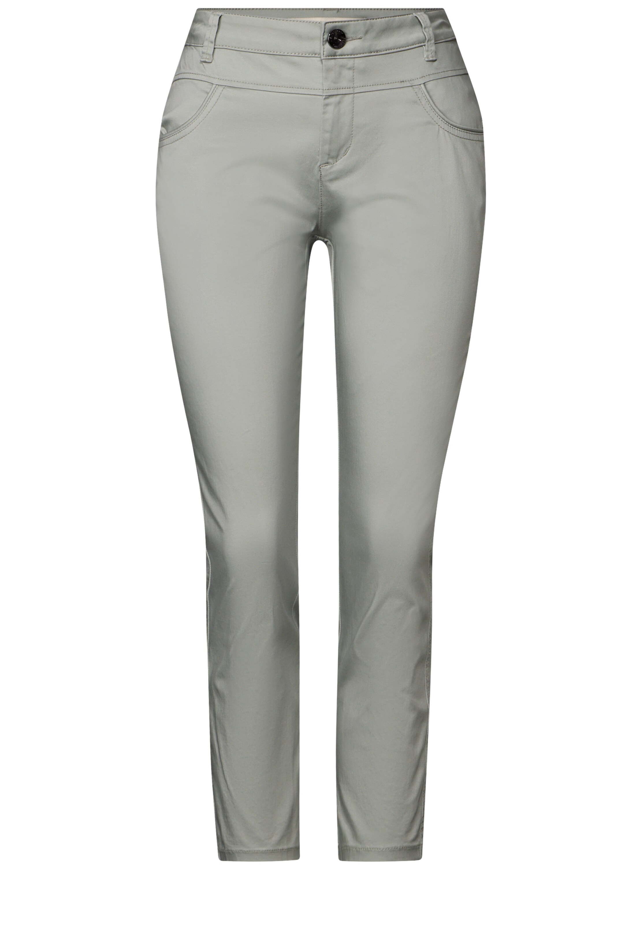 STREET ONE Pants in Green: front