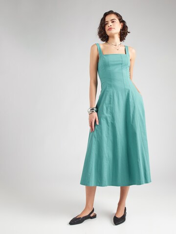 Robe 'MILA' Abercrombie & Fitch en vert : devant
