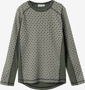 NAME IT Shirt in Groen: voorkant