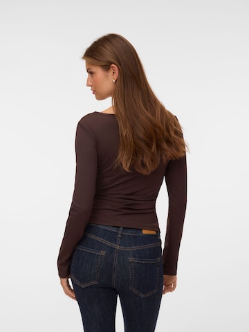 VERO MODA Top 'VMLiva' in Brown