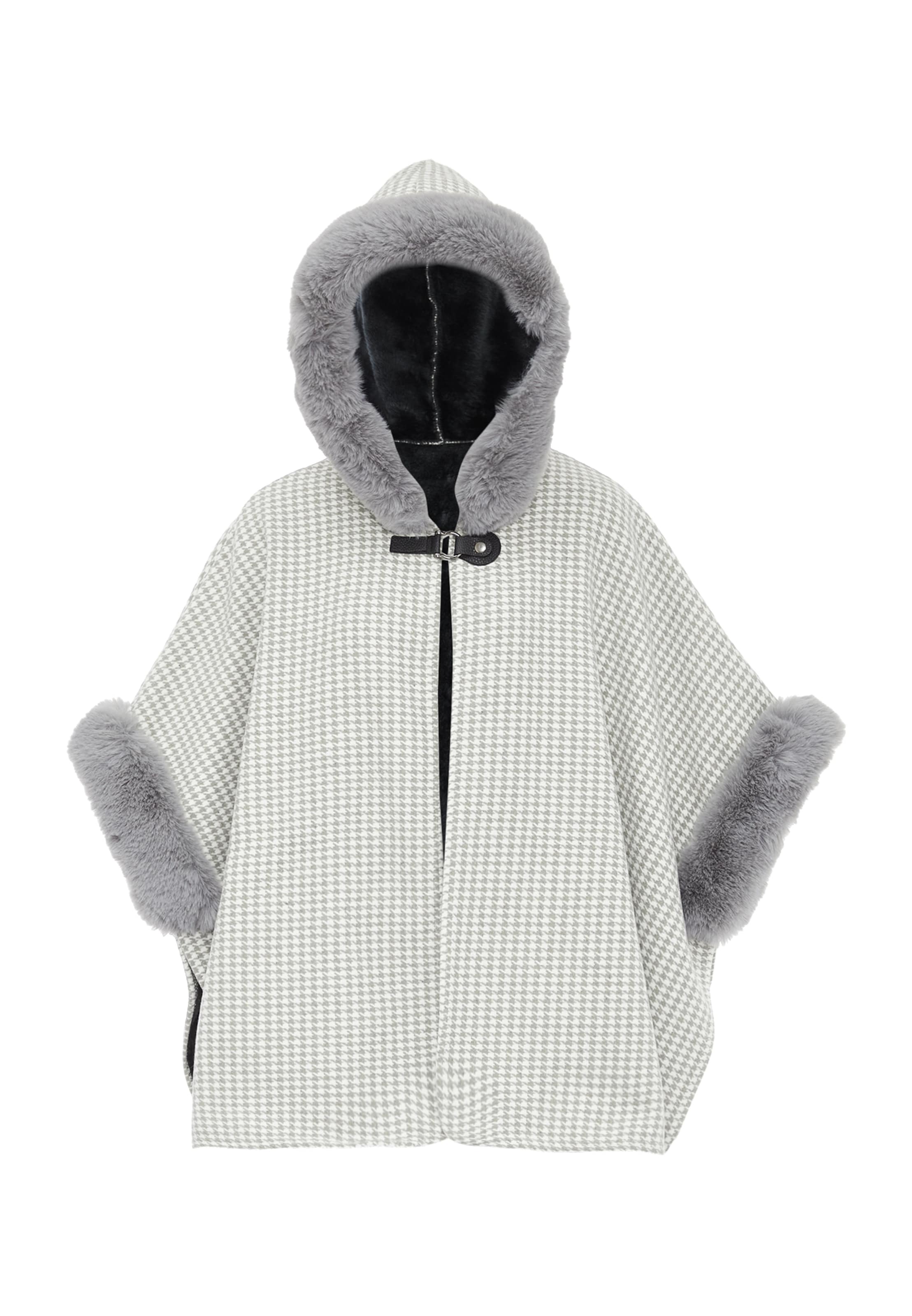 FRAULLY Cape in Mixed colours: front