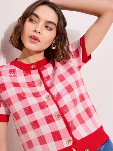 Cardigan Friends Like These en rouge