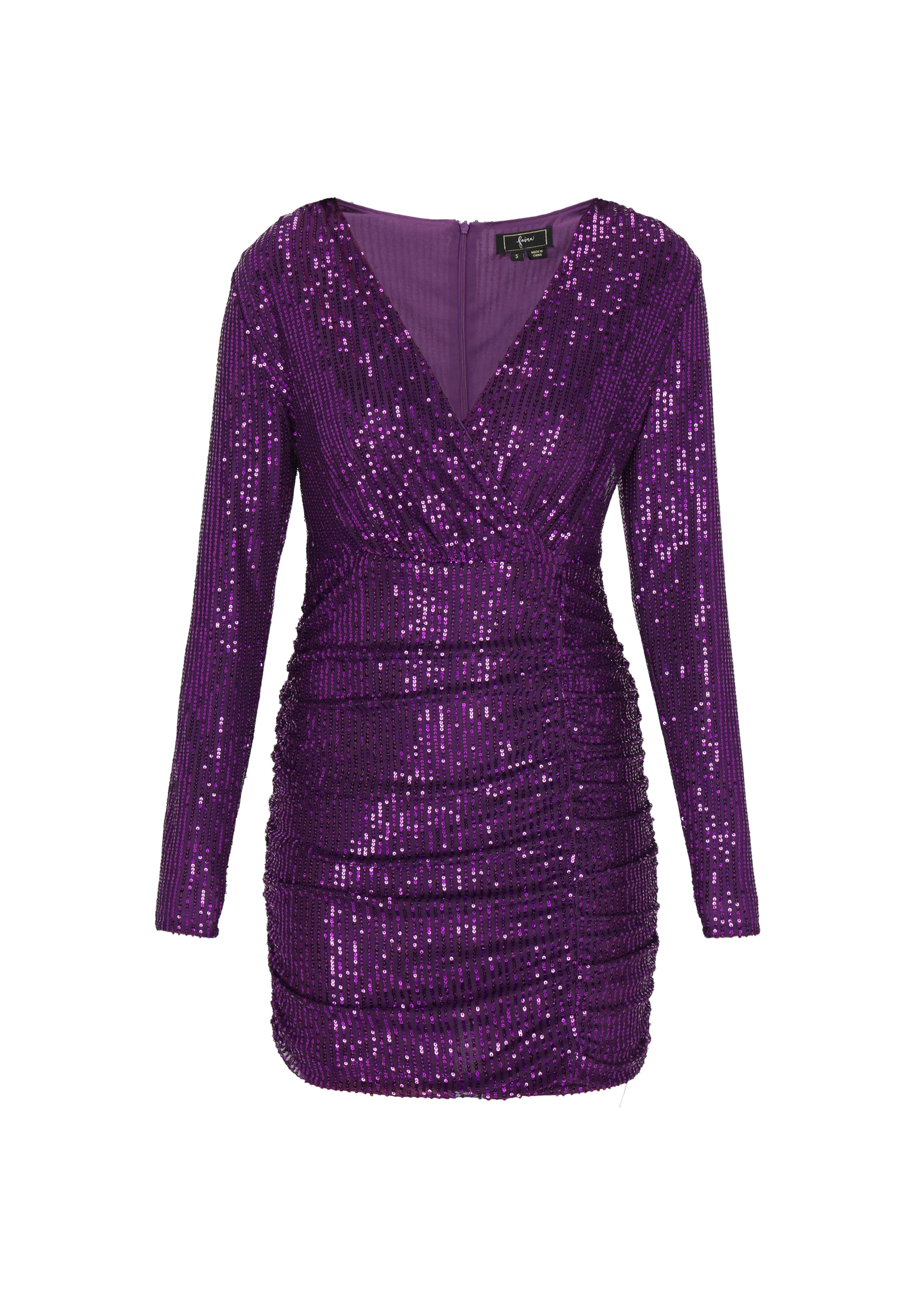 faina - Vestido de gala en lila: frente