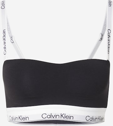 Calvin Klein Underwear Bandeau Rintaliivi värissä musta: etupuoli