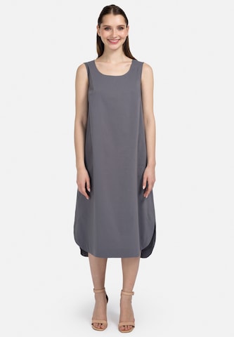 HELMIDGE Summer Dress in Grey: front