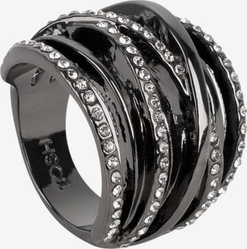 TOSH Ring in Black: front