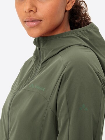 VAUDE Sports jacket 'Moab' in Green