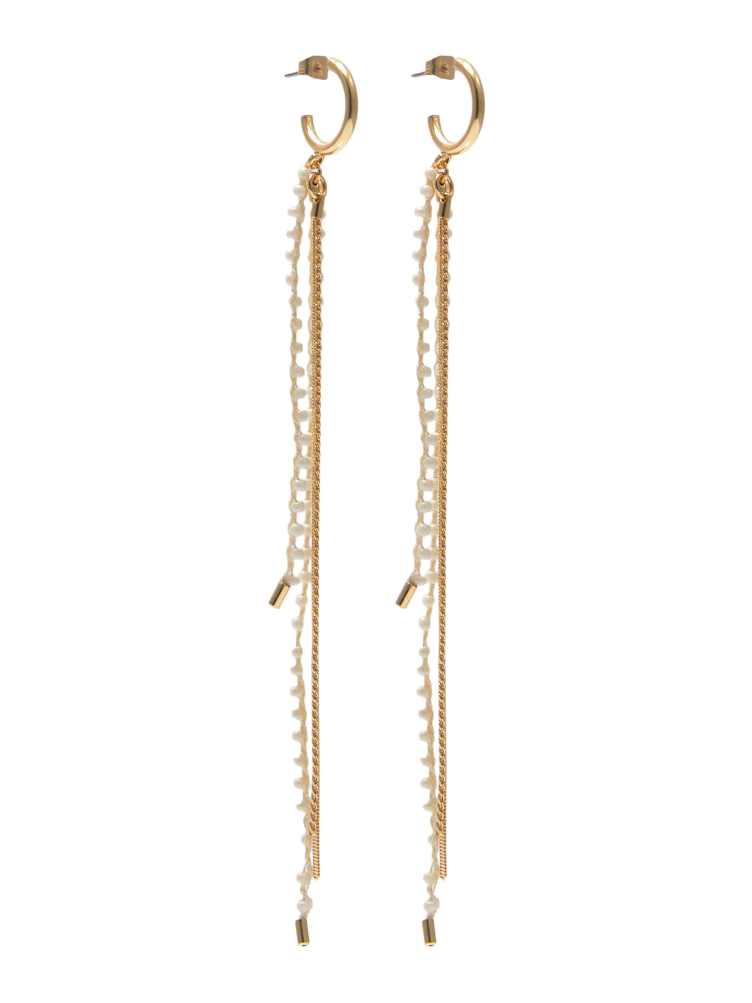 Pull&Bear Earrings in Gold: front