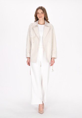 Manteau mi-saison DreiMaster Klassik en blanc
