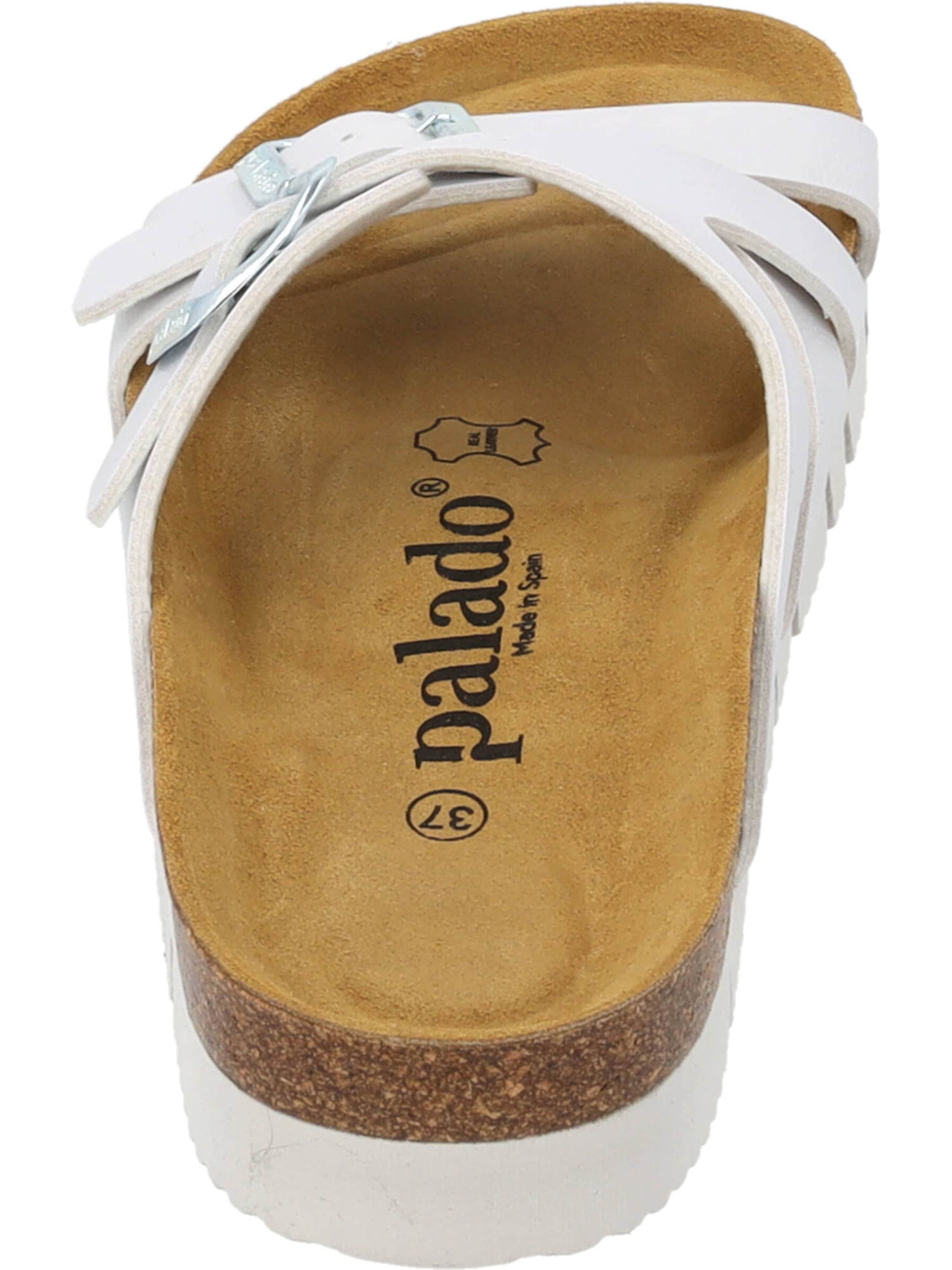 Mule 'Arrila PL' Palado en blanc